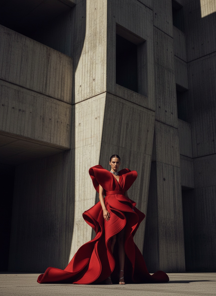 Editorial fashion photo